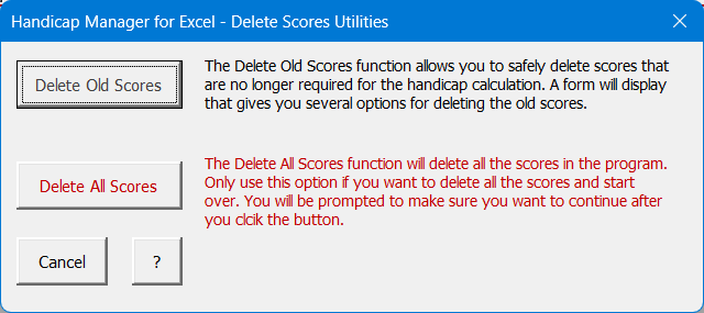 Score Utilities